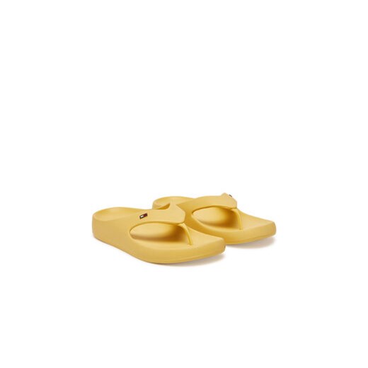 Japonki Tommy Hilfiger Comfort Beach Sandal FW0FW08522 Żółty Tommy Hilfiger 41_42 eobuwie.pl