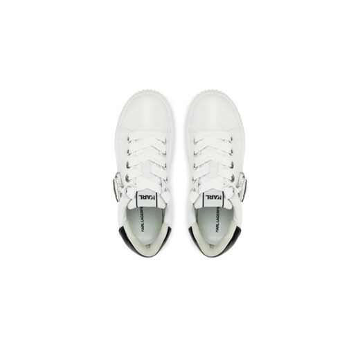 Sneakersy KARL LAGERFELD Kreeper Lo KL42376T Biały Karl Lagerfeld 39 eobuwie.pl