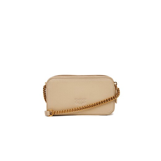 Torebka PINKO Carrie Camera Case Mini 103799 A1LF Beżowy Pinko 00 eobuwie.pl
