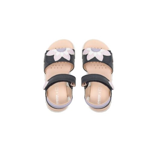 Sandały Geox J Sandal Haiti Girl J358ZA000BCC0694 M Granatowy Geox 24 eobuwie.pl