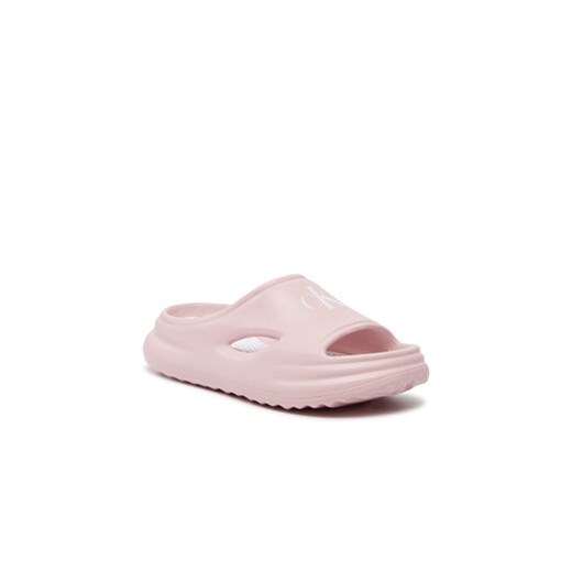 Klapki Calvin Klein Jeans V3A0-80848-0083 M Różowy 32_33 eobuwie.pl