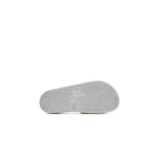 Klapki Calvin Klein Jeans Slide Monogram Co YW0YW00103 Écru 40 eobuwie.pl