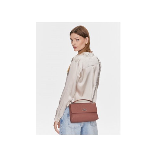 Torebka Calvin Klein Re-Lock Ew Conv Xbody_Epi Mono K60K611564 Różowy Calvin Klein 00 eobuwie.pl