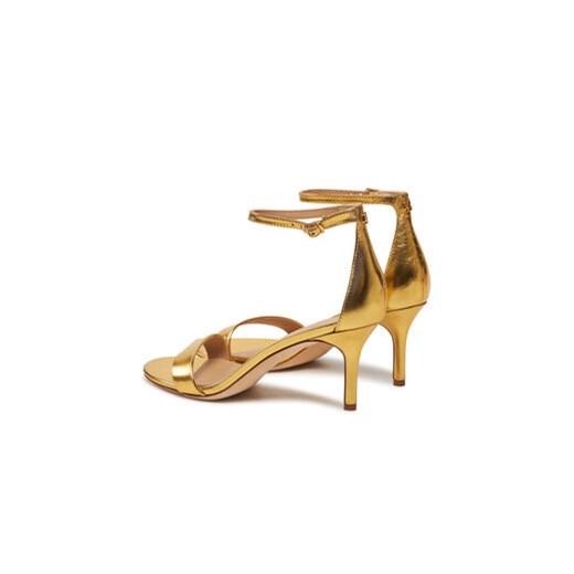 Sandały LAUREN RALPH LAUREN 802978207001 Złoty 41 eobuwie.pl