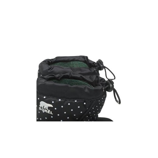 Śniegowce Sorel Childrens Flurry Print NC3503-010 Czarny Sorel 30 eobuwie.pl