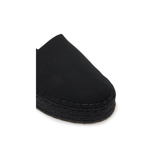 Espadryle Calvin Klein Jeans Flatform Espadrille Sling Mg YW0YW01735 Czarny 40 eobuwie.pl