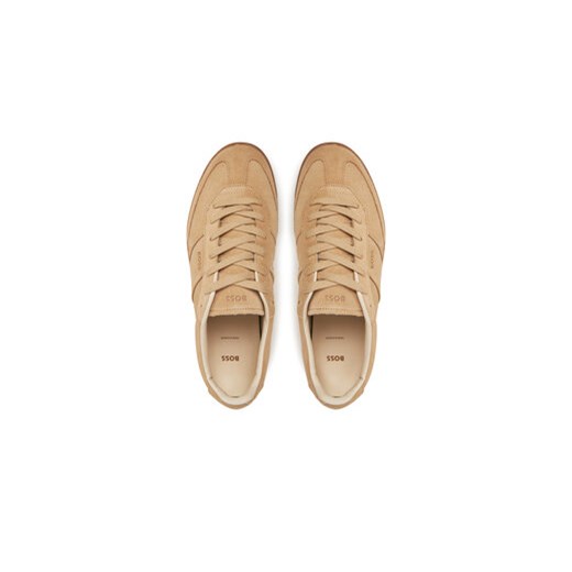 Sneakersy BOSS Brenta 50536645 Beżowy 42 eobuwie.pl