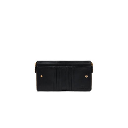 Mały Portfel Damski Elisabetta Franchi PF01A51E2 110 Czarny Elisabetta Franchi OS eobuwie.pl