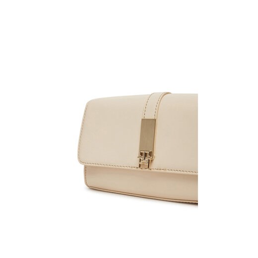 Torebka Tommy Hilfiger Th Heritage Mini Crossover Chain AW0AW17222 Beżowy Tommy Hilfiger 00 eobuwie.pl