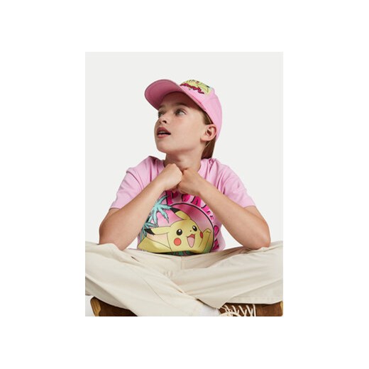 Czapka z daszkiem NAME IT 13240858 Różowy Name It 54_55 eobuwie.pl