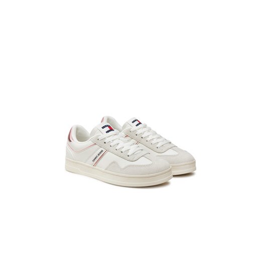 Sneakersy Tommy Jeans Greenwich EN0EN02612 Beżowy Tommy Jeans 40 eobuwie.pl