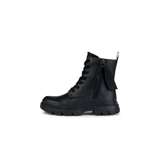 Botki Geox J Junette Girl J36HVG 000BC C9999 D Czarny Geox 36 eobuwie.pl
