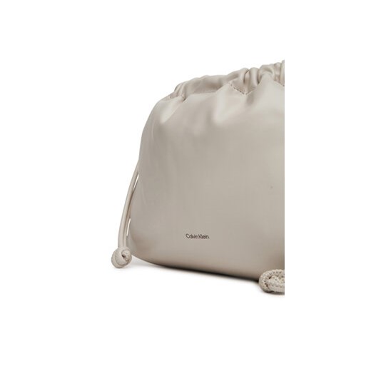 Torebka Calvin Klein Jeans Drawstring Crossbody26 LV04K3060G Biały 00 eobuwie.pl