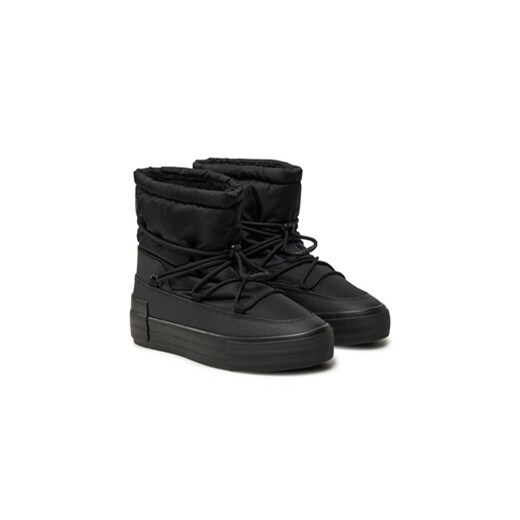 Botki Calvin Klein Jeans Vulc Flatform Snow Boot Wn YW0YW01591 Czarny 39 eobuwie.pl