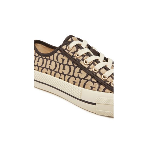 Trampki Guess FLPCAR FAL12 Brązowy Guess 40 eobuwie.pl