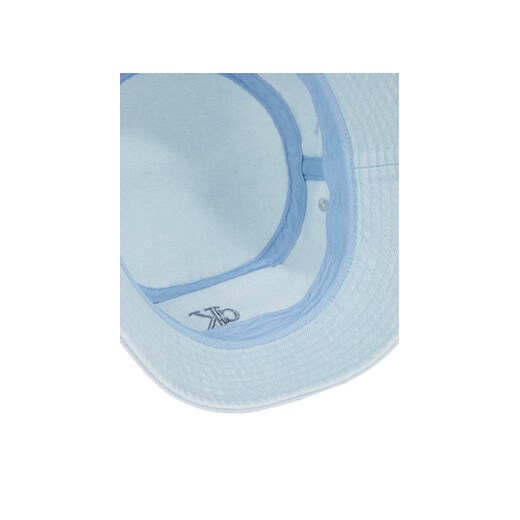 Kapelusz Calvin Klein Embro Monogram Denim Bucket Hat LV04K5021G Błękitny Calvin Klein 00 eobuwie.pl