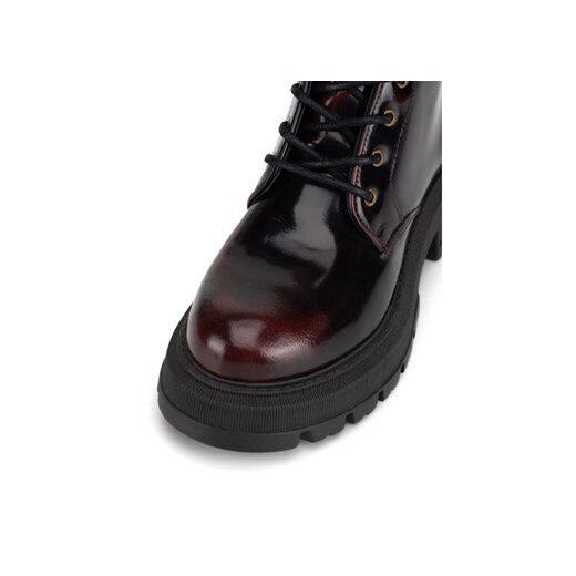 Botki Badura PILO-SL-04301 Bordowy 37 eobuwie.pl