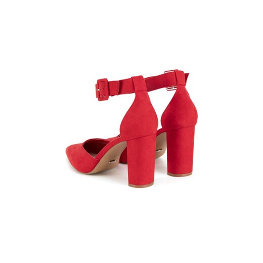 Czółenka DeeZee LH230312-5 Czerwony 36 eobuwie.pl
