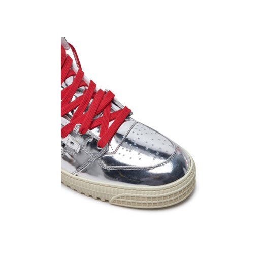 Sneakersy Off-White OMIA065F22LEA0067272 Srebrny 40 eobuwie.pl