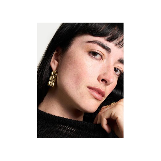 Kolczyki Fossil Arden JF04786710 Złoty Fossil 00 eobuwie.pl