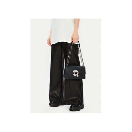 Torebka KARL LAGERFELD A1W30498 Czarny Karl Lagerfeld 00 eobuwie.pl