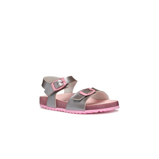 Sandały Geox J Adriel J558MI 000NF C0566 D Srebrny Geox 36 eobuwie.pl