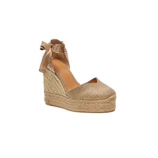 Espadryle Castañer Chiara/8Ed/032 023196 Złoty Castañer 41 eobuwie.pl