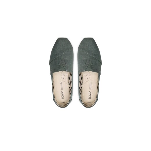Półbuty Toms Alpargata 10017719 Zielony Toms 37 eobuwie.pl