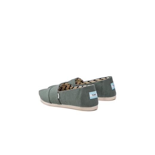 Półbuty Toms Alpargata 10017719 Zielony Toms 36 eobuwie.pl