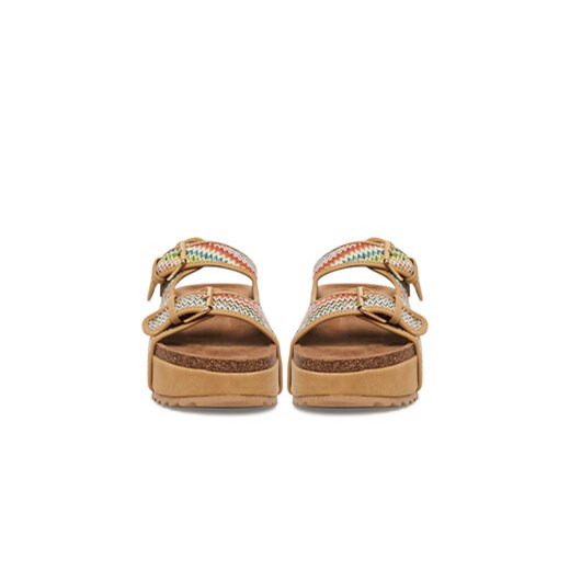 Klapki DeeZee LB-P1742 Beżowy 37 eobuwie.pl