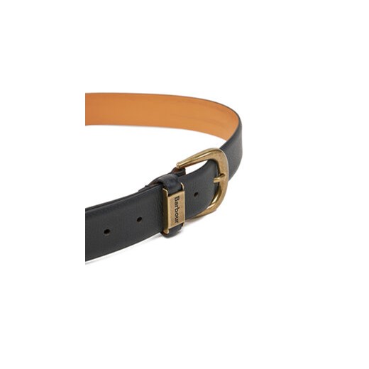 Pasek Męski Barbour Clyde MAC0472BK11 Czarny Barbour M eobuwie.pl