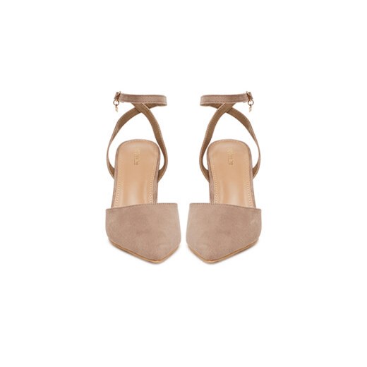 Sandały DeeZee HTA917-2A Beżowy 37 eobuwie.pl