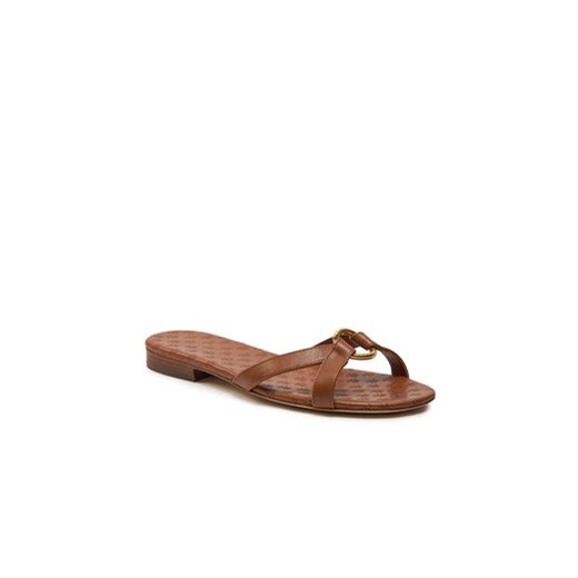 Klapki Lauren Ralph Lauren 802927945002 Brązowy 38 eobuwie.pl