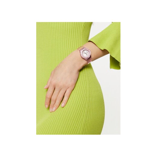 Zegarek Casio Lady Translucent LRW-200HS-4EVEF Różowy Casio 00 eobuwie.pl