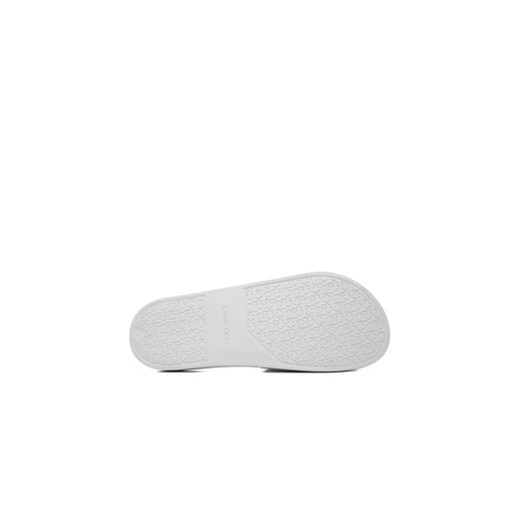 Klapki Calvin Klein Pool Slide Rubber HM0HM00636 Biały Calvin Klein 41 eobuwie.pl