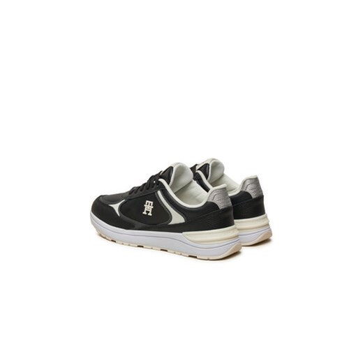 Sneakersy Tommy Hilfiger Casual Fashion Runner FW0FW08325 Czarny Tommy Hilfiger 40 eobuwie.pl