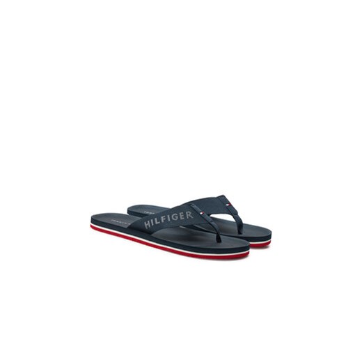 Japonki Tommy Hilfiger Comfort Hilfiger Beach Sandal FM0FM05341 Granatowy Tommy Hilfiger 41 eobuwie.pl
