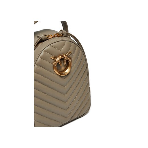 Plecak PINKO Love Click Mini Backpack . AI 24-25 PLTT 103614 A1J2 Beżowy Pinko OS eobuwie.pl