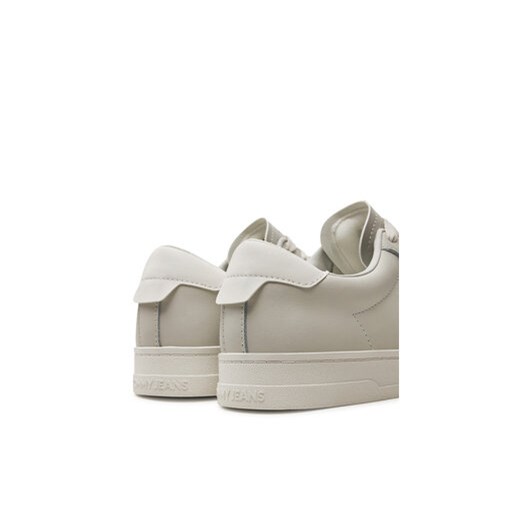 Sneakersy Tommy Jeans Tjm Leather Low Cupsole EM0EM01374 Szary Tommy Jeans 43 eobuwie.pl