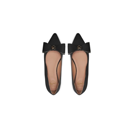 Baleriny LOVE MOSCHINO JA11011G1LIM0000 Czarny Love Moschino 35 eobuwie.pl