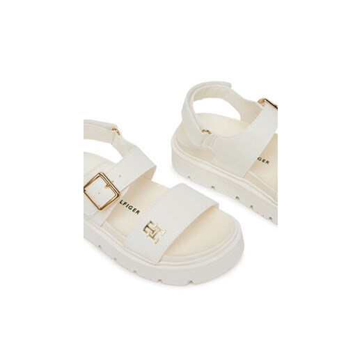 Sandały Tommy Hilfiger T3A2-33785-0326 M Écru Tommy Hilfiger 32 eobuwie.pl