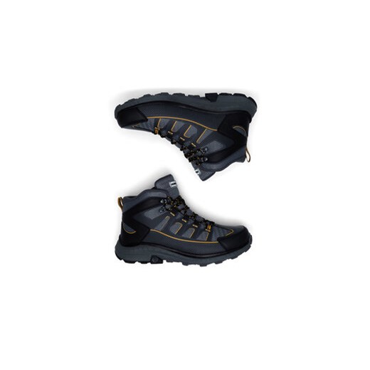 Trekkingi Hunter PEAK RT MID WP Szary Hunter 40 eobuwie.pl