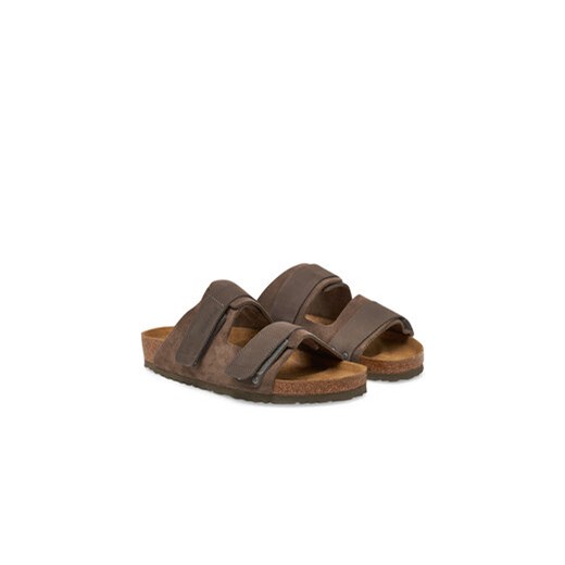 Klapki Birkenstock Uji 1029200 Brązowy 41 eobuwie.pl