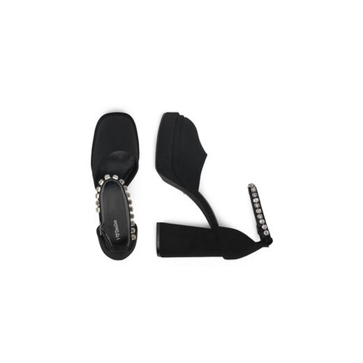 Półbuty DeeZee LW85478-6 Czarny 41 eobuwie.pl