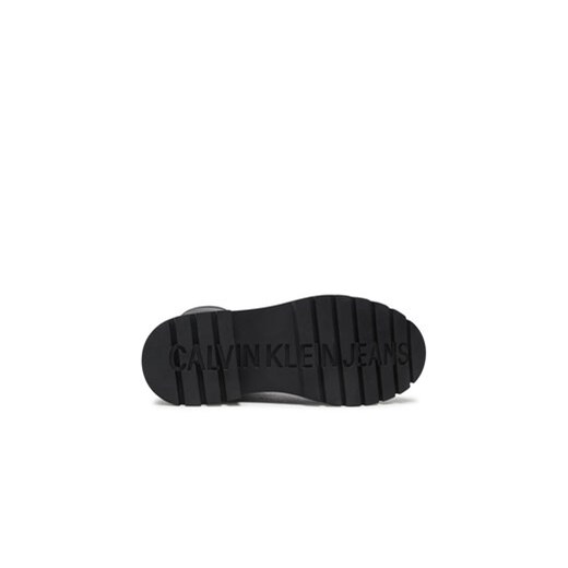 Kalosze Calvin Klein Jeans High Rainboot Neoprene YW0YW00838 Czarny 41 eobuwie.pl