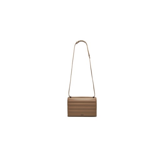 Torebka Calvin Klein Line Quilt Md Conv Shoulder Bag K60K612117 Brązowy Calvin Klein 00 eobuwie.pl