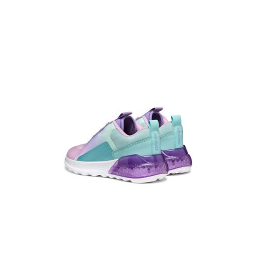 Sneakersy Geox J Activart Illuminus J45LZA 02A9J C4A8R S Różowy Geox 28 eobuwie.pl