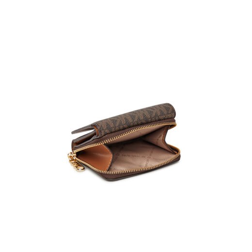 Mały Portfel Damski MICHAEL Michael Kors 32S5G8ED8B Brązowy Michael Michael Kors 00 eobuwie.pl