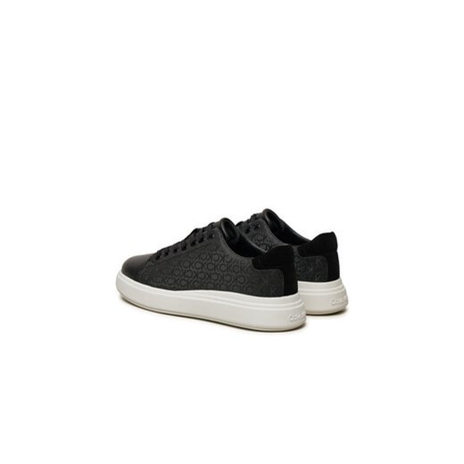 Sneakersy Calvin Klein Cupsole Lace Up Mono HW0HW02445 Czarny Calvin Klein 40 eobuwie.pl