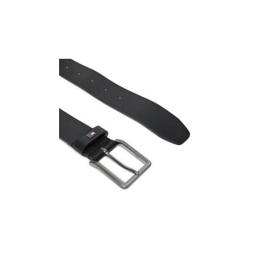 Pasek Męski Tommy Hilfiger Oliver 3.5 Ext AM0AM12048 Czarny Tommy Hilfiger 80 eobuwie.pl